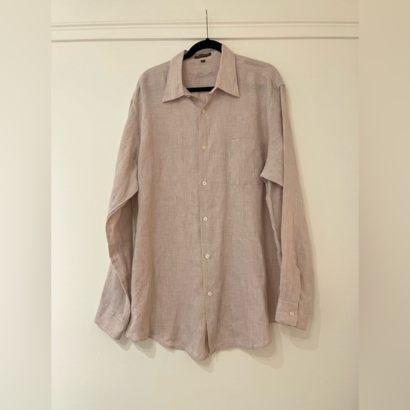 Tasso Elba Other - Tasso Elba luxury linen shirt- size XL
